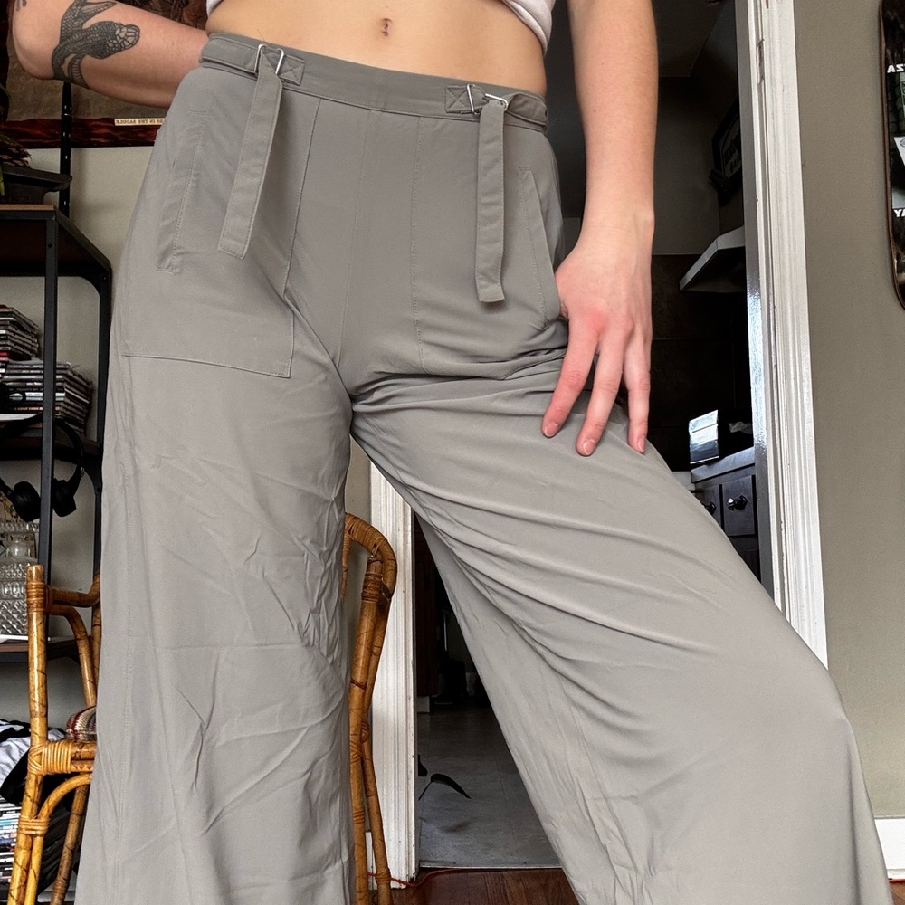 Sarah Pacini Nylon Pants